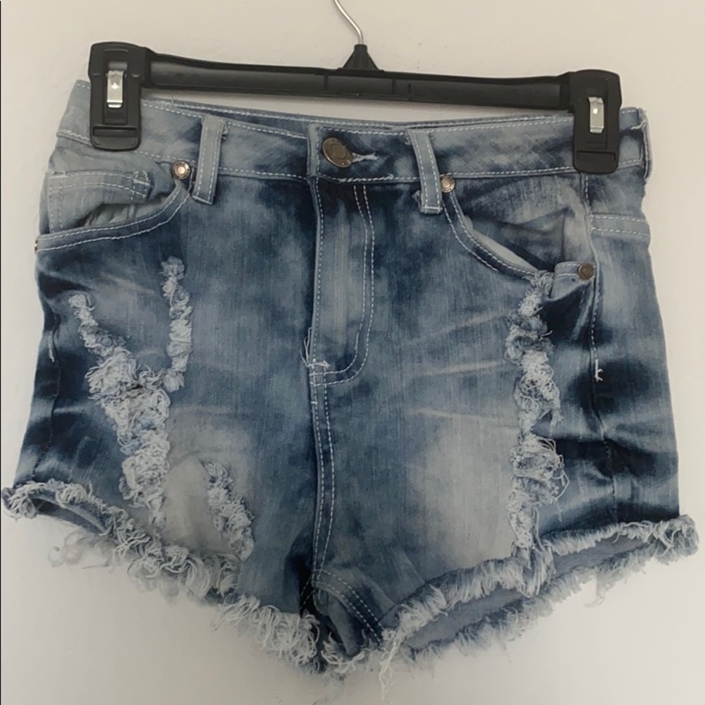Ripped shorts